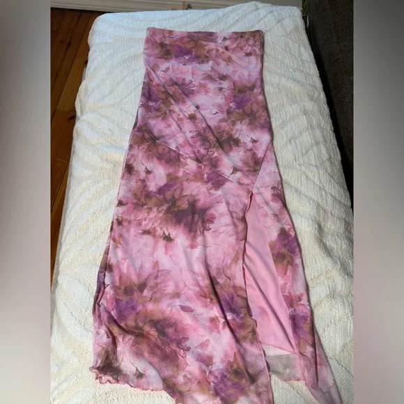 dusty pink floral maxi dress Baltic Born Womens Ensley Maxi Dress | Dusty Rose Floral
